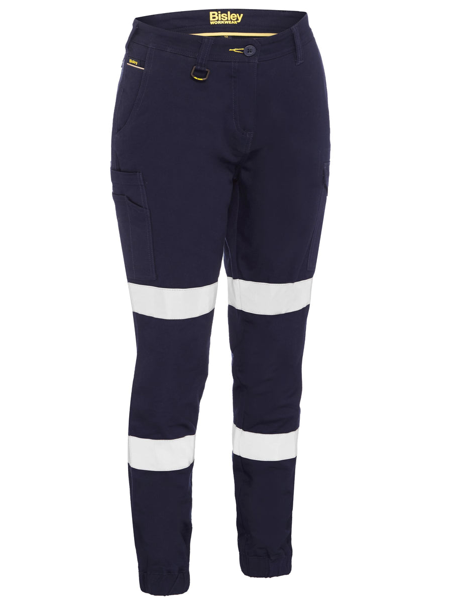 Women's Taped Cotton Cargo Cuffed Pants main image 0