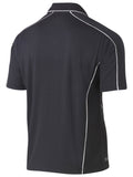 Bisley Workwear Cool Mesh Polo with Reflective Piping