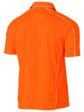 Bisley Workwear Cool Mesh Polo with Reflective Piping