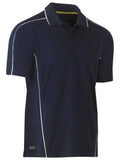 Bisley Workwear Cool Mesh Polo with Reflective Piping