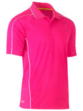 Bisley Workwear Cool Mesh Polo with Reflective Piping