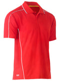 Bisley Workwear Cool Mesh Polo with Reflective Piping
