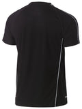 Bisley Workwear Cool Mesh Tee with Reflective Piping