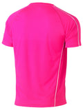 Bisley Workwear Cool Mesh Tee with Reflective Piping