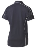 Bisley Workwear Women's Cool Mesh Polo with Reflective Piping