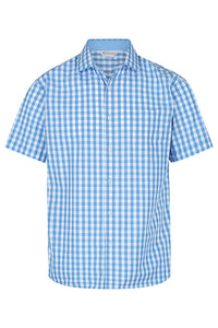 DEVONPORT MENS SHIRT SHORT SLEEVE - N1908S