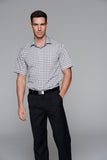 DEVONPORT MENS SHIRT SHORT SLEEVE - N1908S