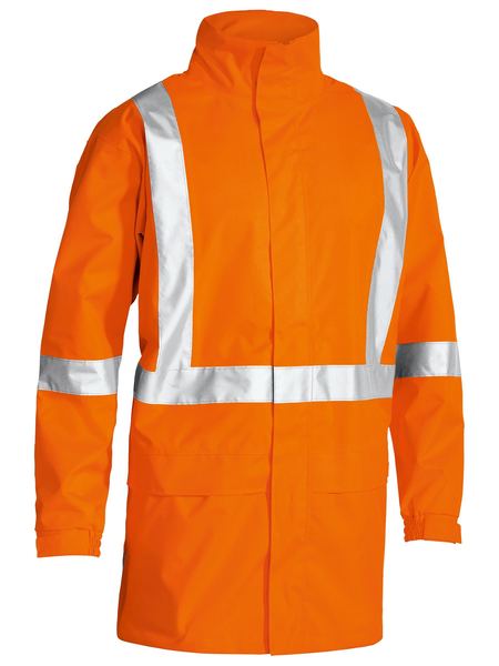 Bisley X Taped Hi Vis Rain Shell Jacket (BJ6968XT)