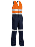 Bisley Workwear Taped Hi Vis Action Back Overall