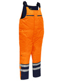 Bisley Workwear Taped Hi Vis Freezer Bib & Brace Coverall