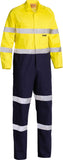 Bisley Workwear Taped Hi Vis Drill Coverall