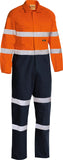 Bisley Workwear Taped Hi Vis Drill Coverall