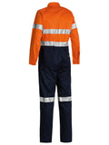 Bisley Workwear Taped Hi Vis Lightweight Coverall