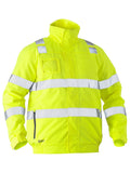 Bisley Workwear Taped Hi Vis Wet Weather Bomber Jacket