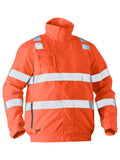 Bisley Workwear Taped Hi Vis Wet Weather Bomber Jacket