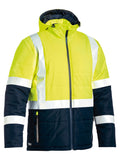 Bisley Workwear Taped Hi Vis Puffer Jacket