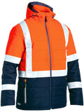 Bisley Workwear Taped Hi Vis Puffer Jacket