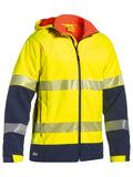 Bisley Workwear Taped Hi Vis Ripstop Bonded Fleece Jacket