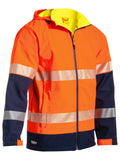 Bisley Workwear Taped Hi Vis Ripstop Bonded Fleece Jacket
