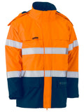Bisley Workwear Taped Hi Vis FR Wet Weather Shell Jacket