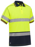 Bisley Workwear Taped Hi Vis Polyester Mesh Polo