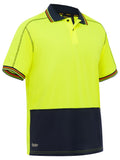 Bisley Workwear Hi Vis Polyester Mesh Polo