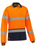 Bisley Workwear Taped Hi Vis Polyester Mesh Polo