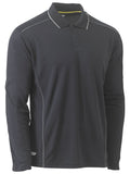 Bisley Workwear Cool Mesh Polo with Reflective Piping