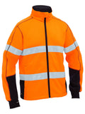 Bisley Workwear Men's Taped Hi Vis Zip Front Fleece