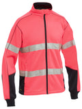Bisley Workwear Men's Taped Hi Vis Zip Front Fleece