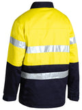 Bisley Workwear Taped Hi Vis Drill Jacket