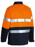 Bisley Workwear Taped Hi Vis Drill Jacket