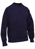 Bisley Workwear Work Fleece Crew Neck Jumper