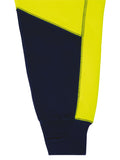 Bisley Workwear Hi Vis Zip Front Fleece Hoodie