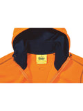 Bisley Workwear Hi Vis Zip Front Fleece Hoodie