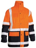 Bisley Workwear Taped 5 In 1 Rain Jacket