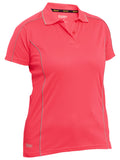 Bisley Workwear Women's Cool Mesh Polo with Reflective Piping