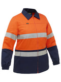 Bisley Workwear Women's Taped Hi Vis Drill Jacket
