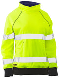 Bisley Workwear Women's Taped Hi Vis Fleece Jumper