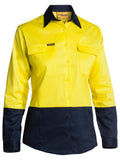 Bisley Workwear Women's Hi Vis Drill Shirt