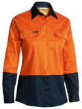 Bisley Workwear Women's Hi Vis Drill Shirt