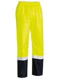 Bisley Workwear Taped Hi Vis Rain Shell Pants