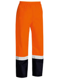Bisley Workwear Taped Hi Vis Rain Shell Pants