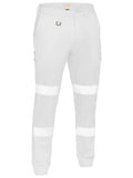 Bisley Workwear Taped Biomotion Stretch Cotton Drill Cargo Cuffed Pants