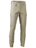 Bisley Workwear Stretch Cotton Drill Cargo Cuffed Pants