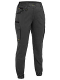 Bisley Workwear Womens Flx & Move™ Elastic Waist Cargo Cuffed Pants