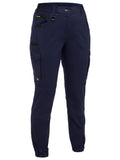 Bisley Workwear Womens Flx & Move™ Elastic Waist Cargo Cuffed Pants