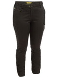 Bisley Workwear Women's Cotton Cargo Cuffed Pants