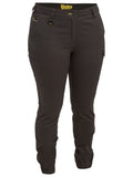 Bisley Workwear Women's Cotton Cargo Cuffed Pants