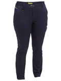 Bisley Workwear Women's Cotton Cargo Cuffed Pants